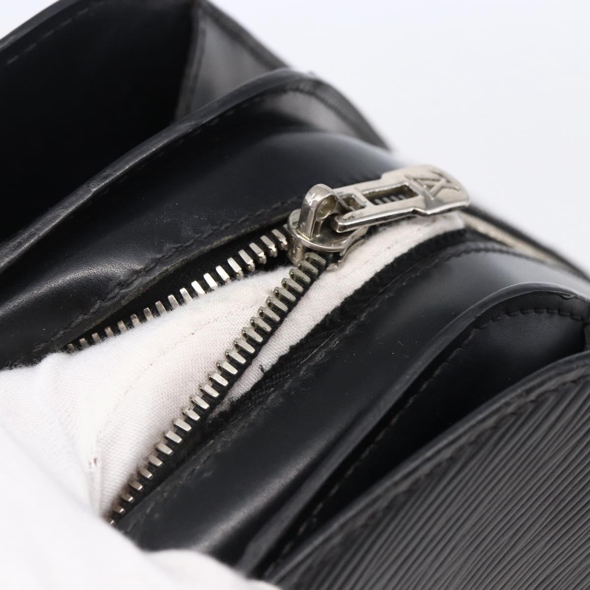 LOUIS VUITTON Epi Pont Neuf PM Hand Bag Black M59072 LV Auth 149142