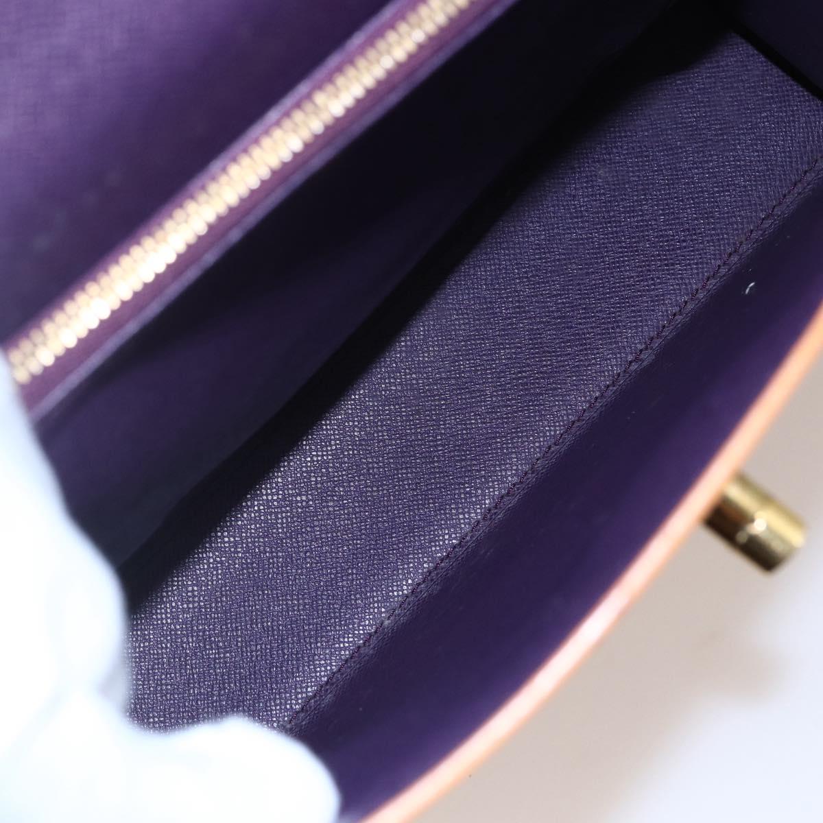 LOUIS VUITTON Epi Malesherbes Hand Bag Tassili Yellow Jonne M52379 Auth 149143