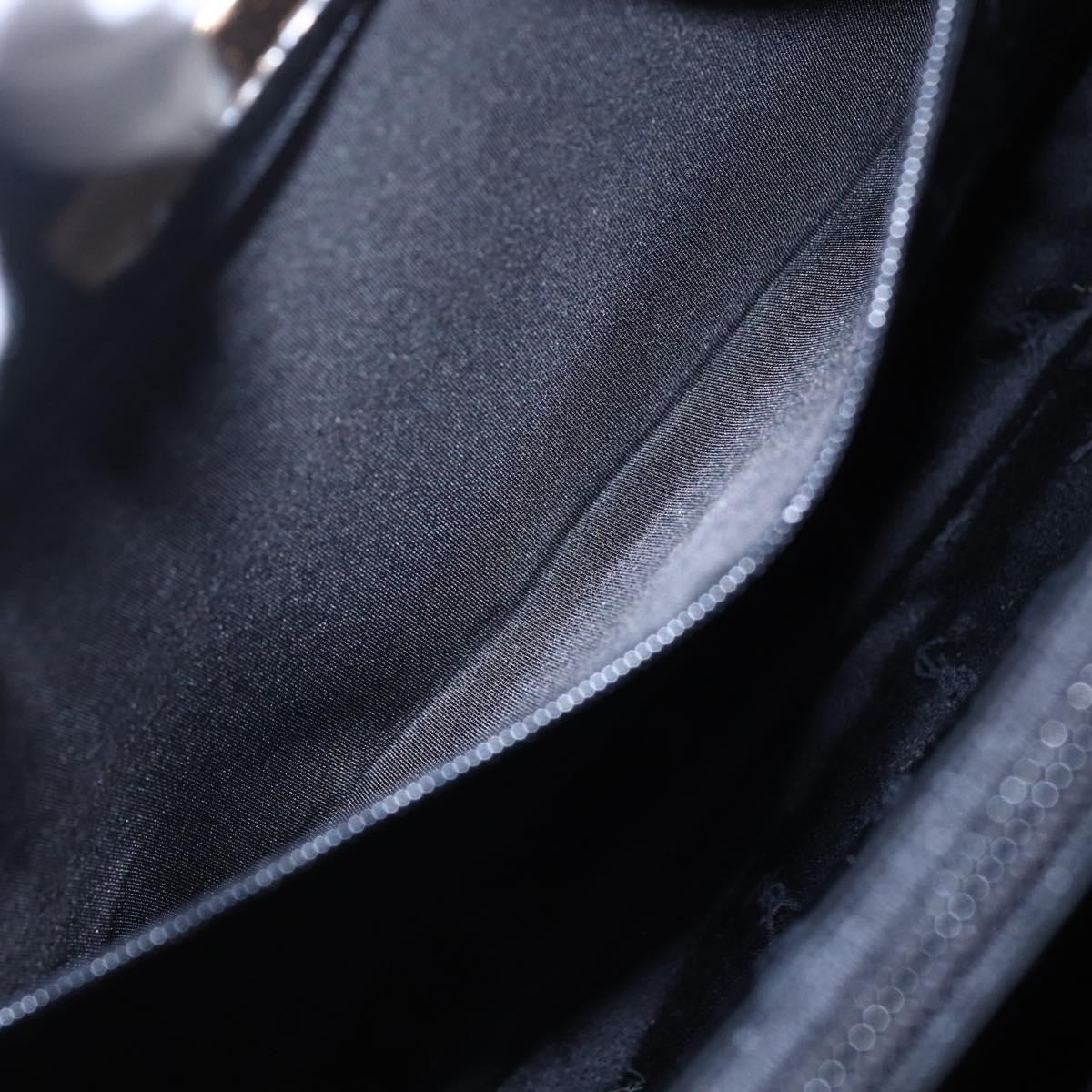 SAINT LAURENT Tote Bag Nylon Pink Gold Auth 149152