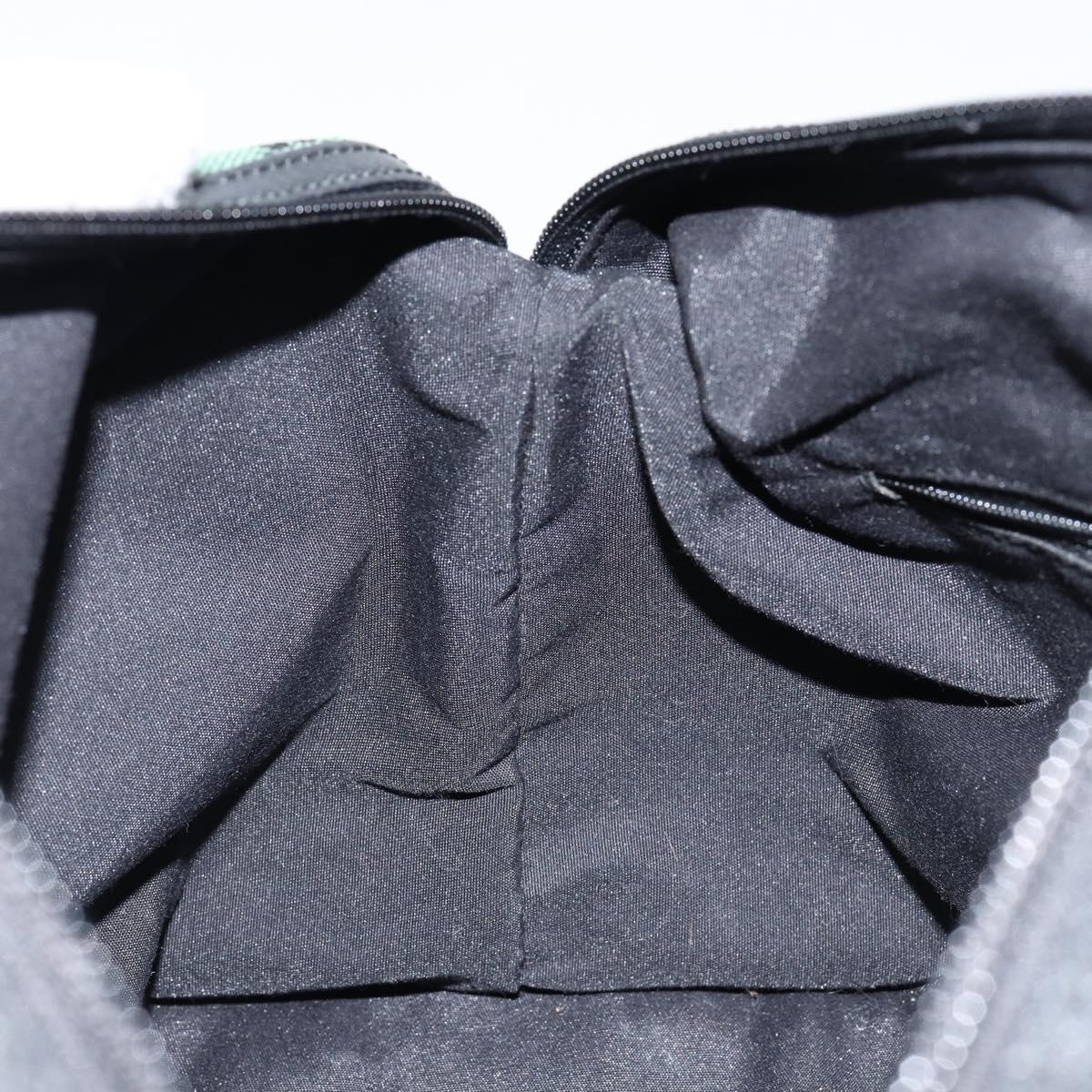 GUCCI GG Canvas Hand Bag Outlet Gold Green 272375 Auth 149154