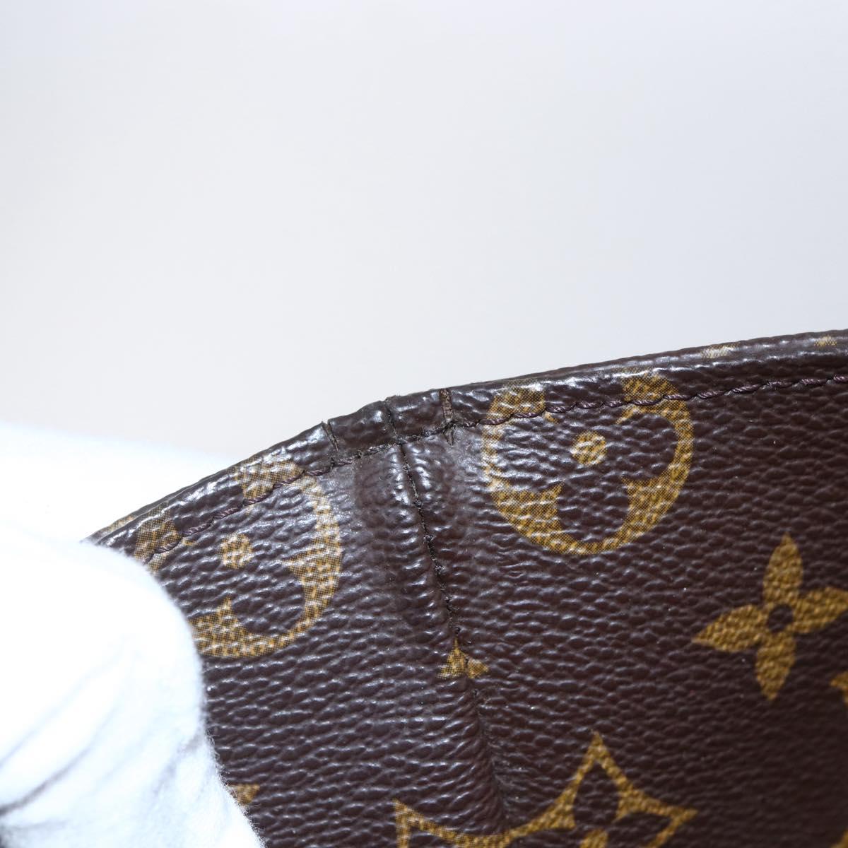 LOUIS VUITTON Monogram Sac Shopping Tote Bag M51108 LV Auth 149166