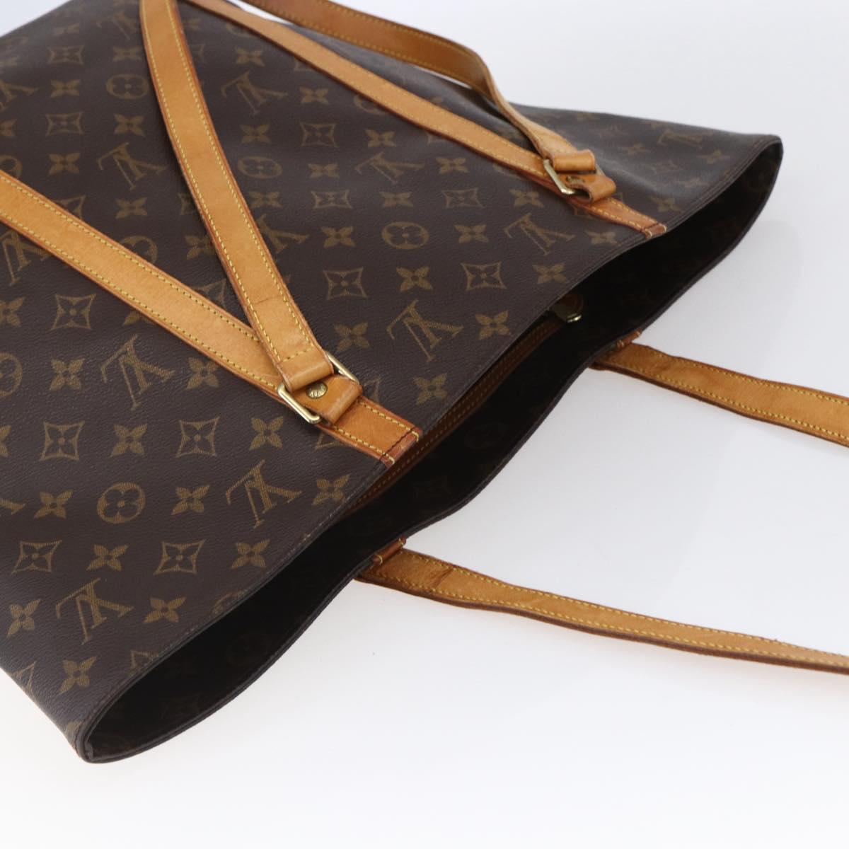 LOUIS VUITTON Monogram Sac Shopping Tote Bag M51108 LV Auth 149166