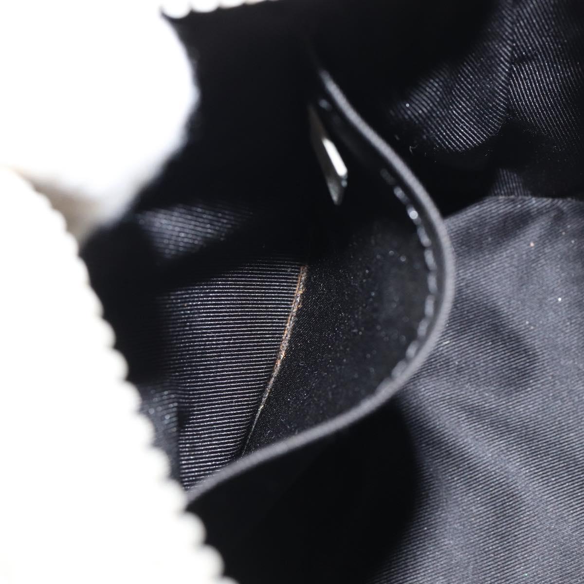 LOUIS VUITTON Monogram Empreinte Soft Trunk Bag White M53287 LV Auth 149169