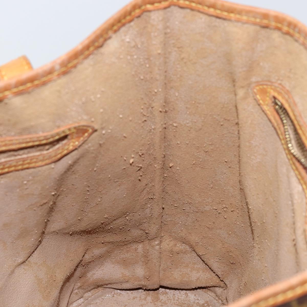 LOUIS VUITTON Monogram Bucket GM Shoulder Bag M42236 LV Auth 149171