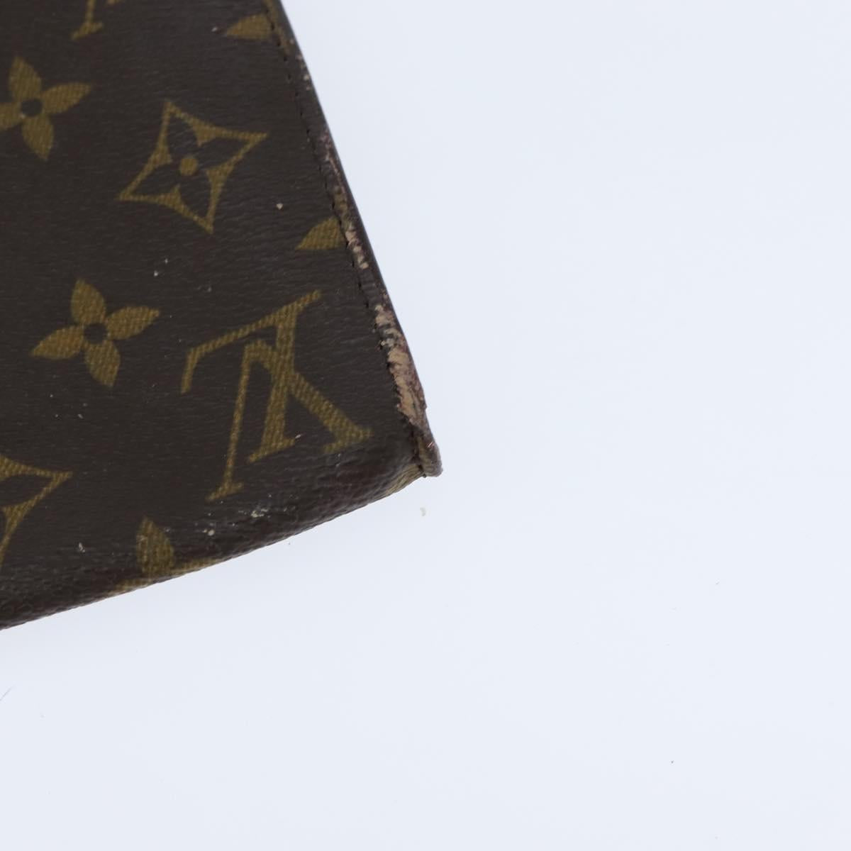 LOUIS VUITTON Monogram Bucket GM Accessory Pouch LV Auth 149172