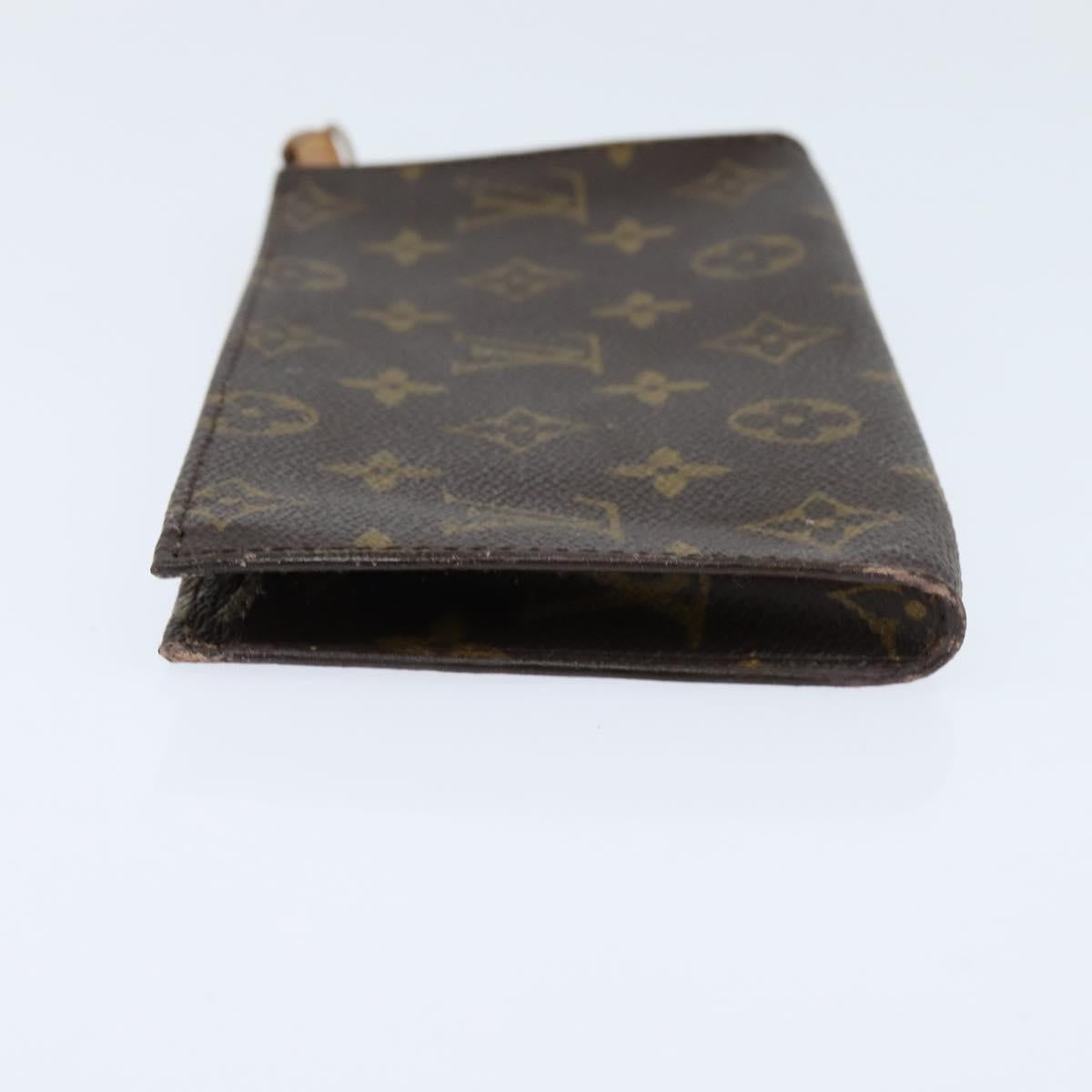 LOUIS VUITTON Monogram Bucket GM Accessory Pouch LV Auth 149172
