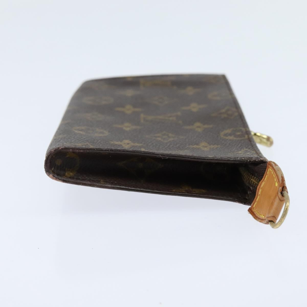 LOUIS VUITTON Monogram Bucket GM Accessory Pouch LV Auth 149172