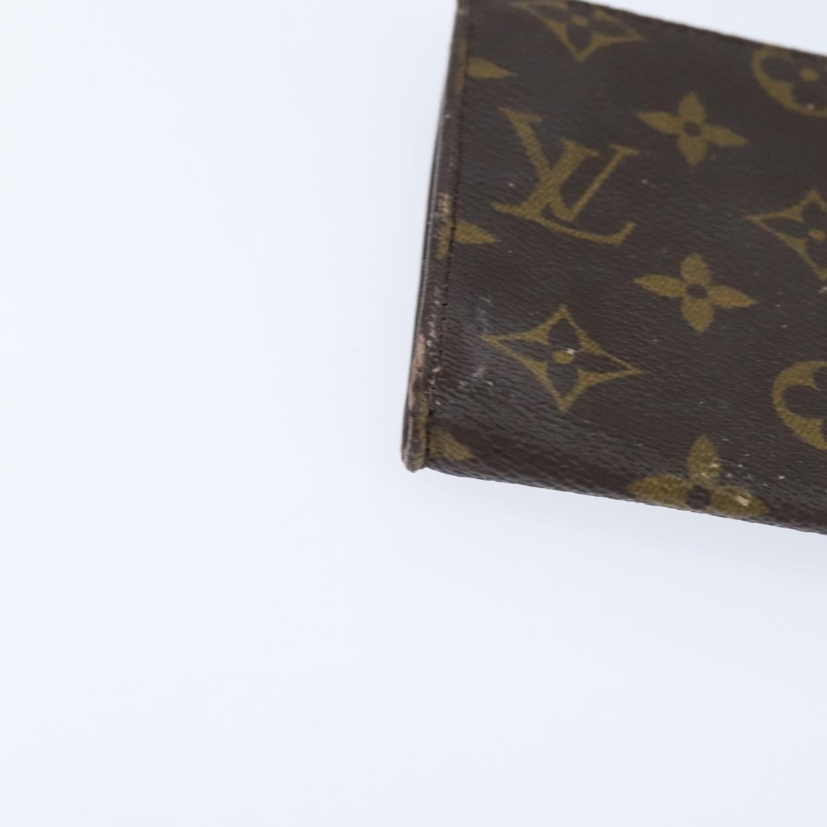 LOUIS VUITTON Monogram Bucket GM Accessory Pouch LV Auth 149172