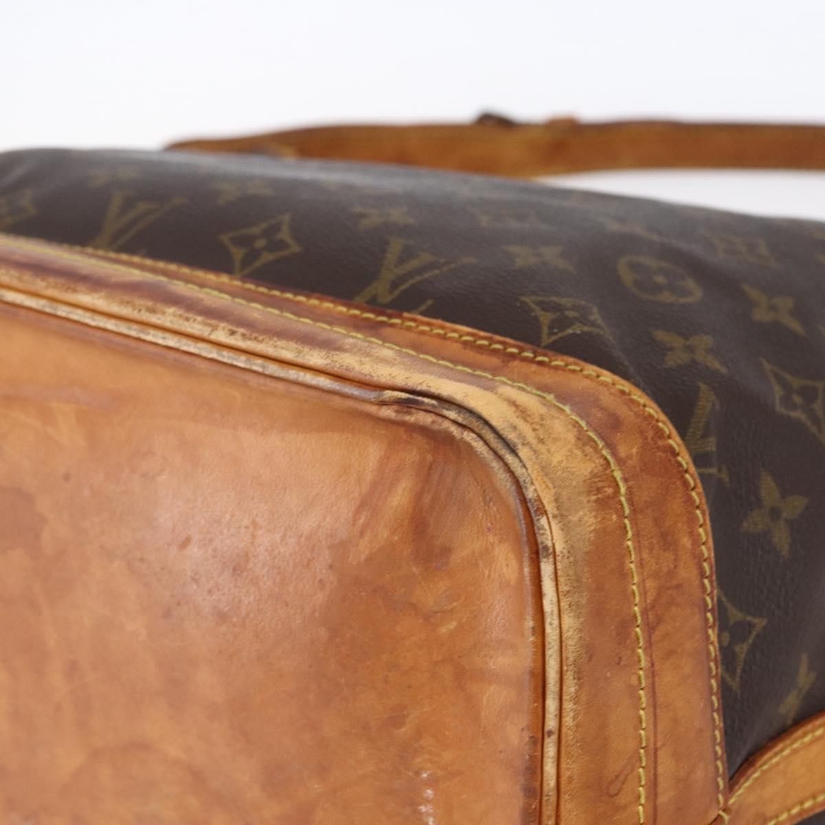 LOUIS VUITTON Monogram Noe Shoulder Bag M42224 LV Auth 149176