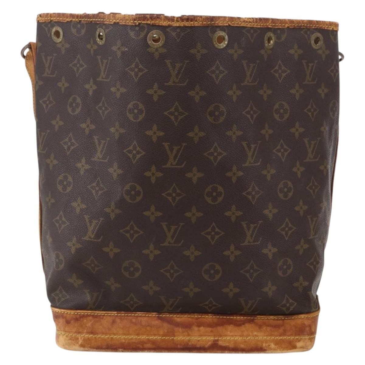 LOUIS VUITTON Monogram Noe Shoulder Bag M42224 LV Auth 149176