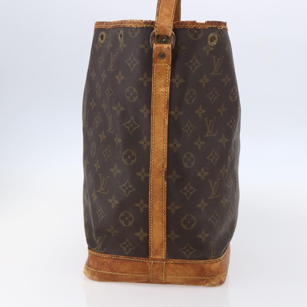 LOUIS VUITTON Monogram Noe Shoulder Bag M42224 LV Auth 149176