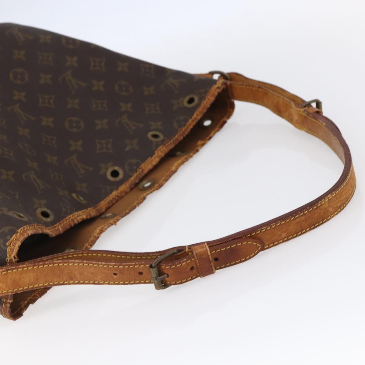 LOUIS VUITTON Monogram Noe Shoulder Bag M42224 LV Auth 149176