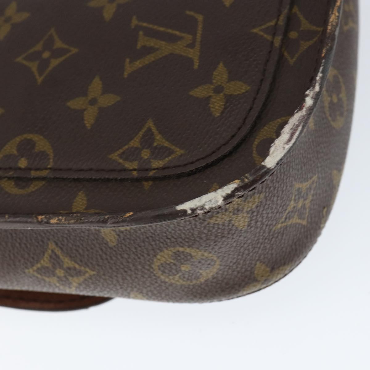 LOUIS VUITTON Monogram Saint Cloud MM Shoulder Bag M51243 LV Auth 149178
