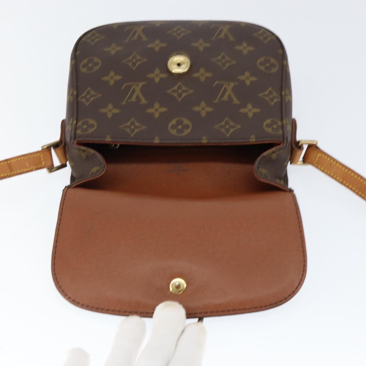 LOUIS VUITTON Monogram Saint Cloud MM Shoulder Bag M51243 LV Auth 149178
