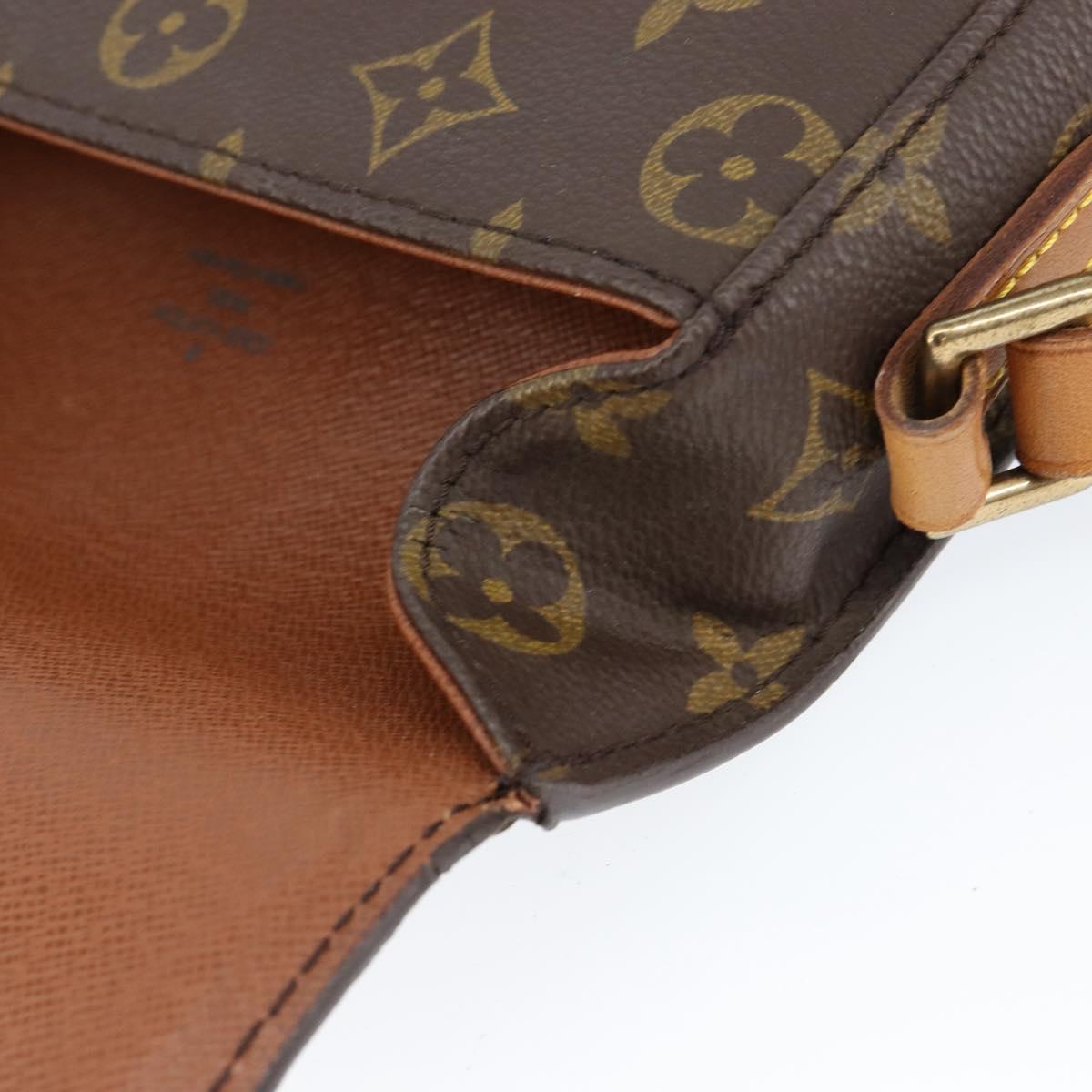 LOUIS VUITTON Monogram Saint Cloud MM Shoulder Bag M51243 LV Auth 149178