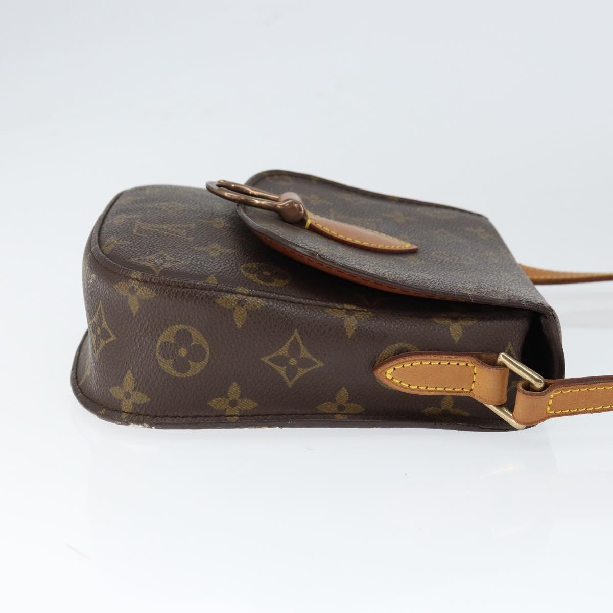 LOUIS VUITTON Monogram Saint Cloud MM Shoulder Bag M51243 LV Auth 149178