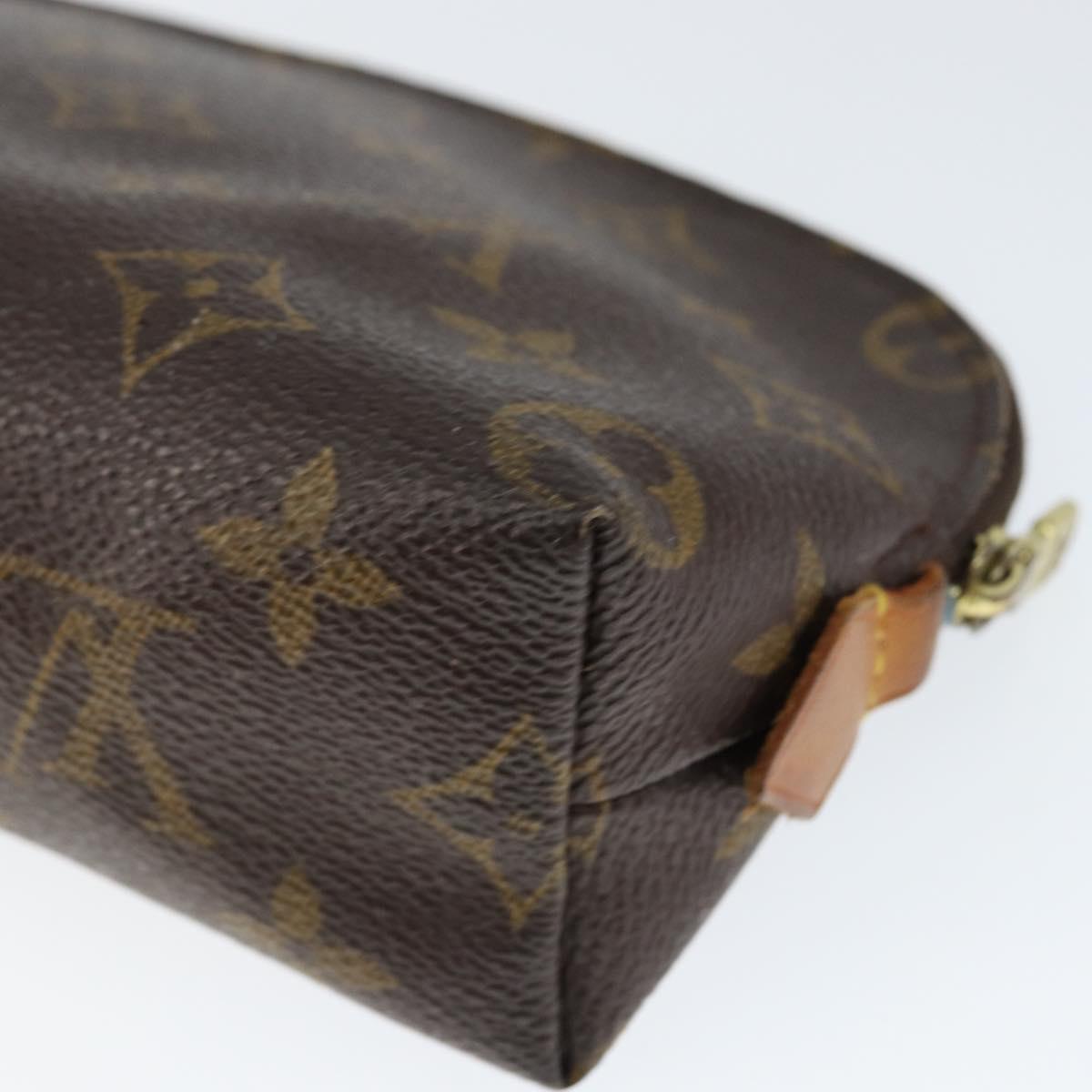 LOUIS VUITTON Monogram Pochette Cosmetic PM Pouch M43998 LV Auth 149204