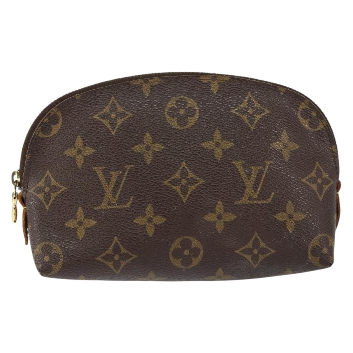 LOUIS VUITTON Monogram Pochette Cosmetic PM Pouch M43998 LV Auth 149204