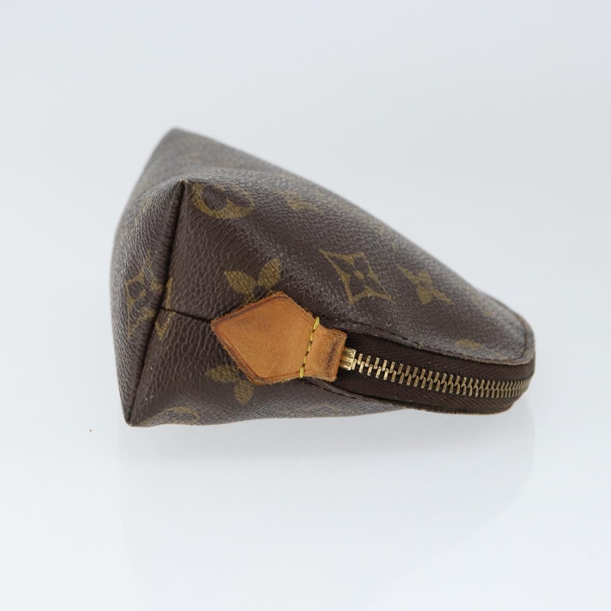 LOUIS VUITTON Monogram Pochette Cosmetic PM Pouch M43998 LV Auth 149204