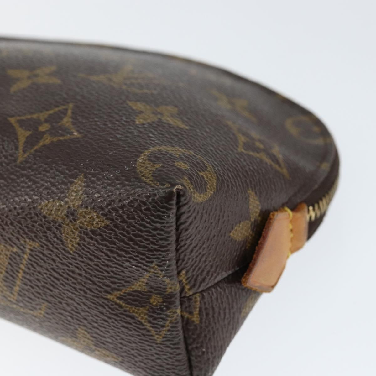 LOUIS VUITTON Monogram Pochette Cosmetic PM Pouch M43998 LV Auth 149204