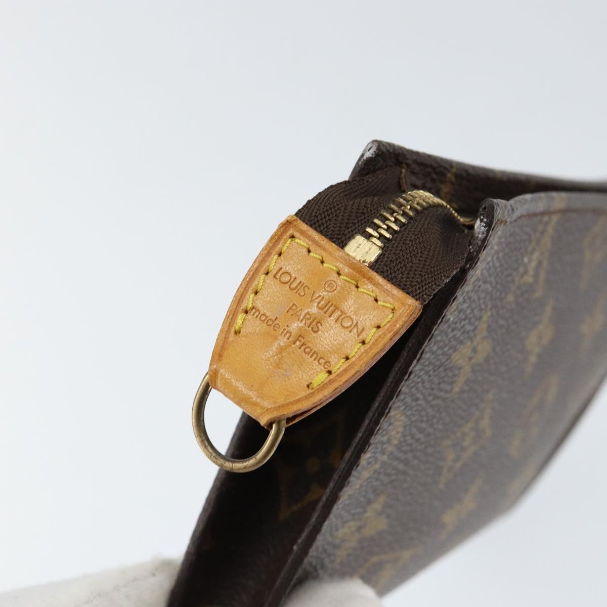 LOUIS VUITTON Monogram Bucket PM Accessory Pouch LV Auth 149207