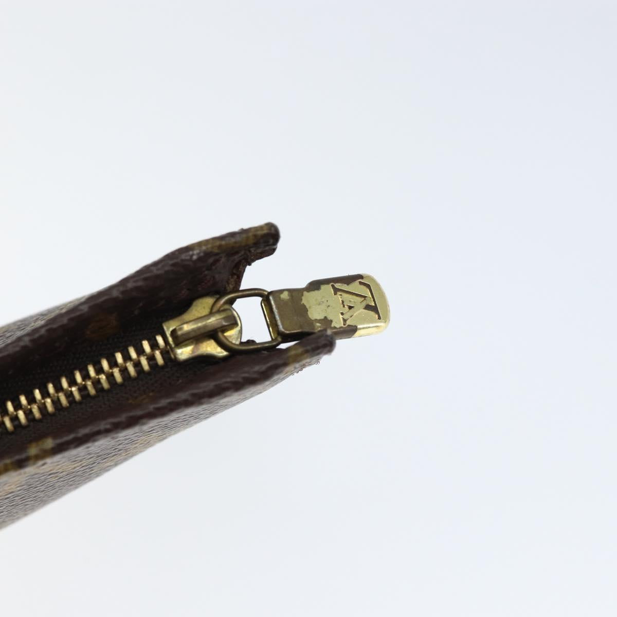 LOUIS VUITTON Monogram Bucket PM Accessory Pouch LV Auth 149207