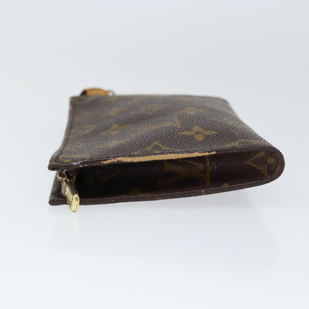 LOUIS VUITTON Monogram Bucket PM Accessory Pouch LV Auth 149207