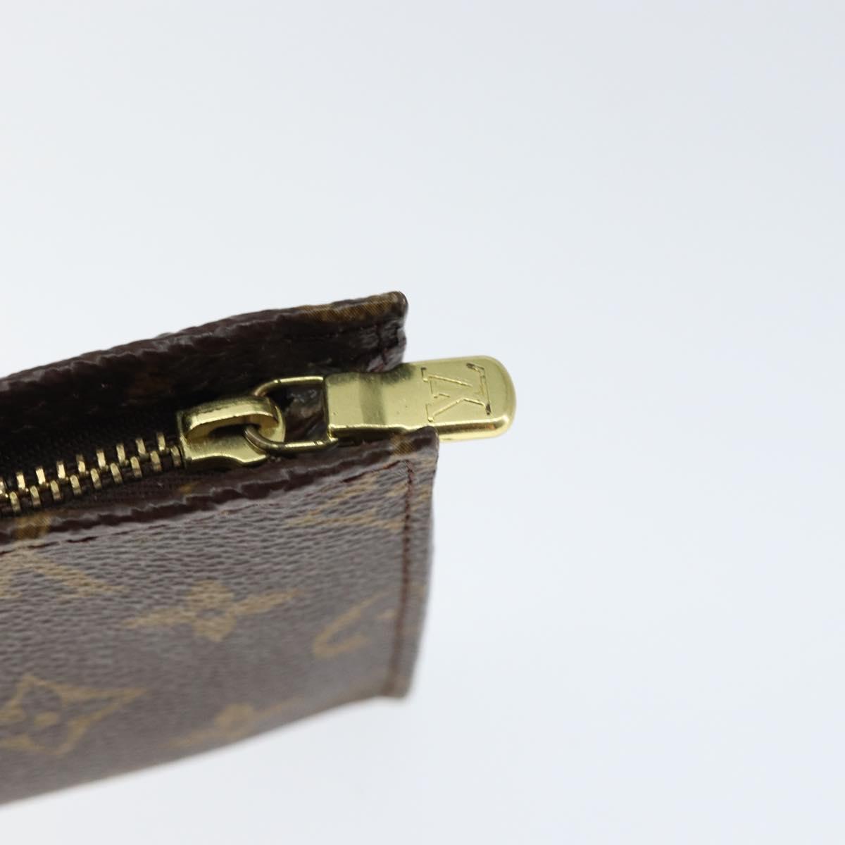 LOUIS VUITTON Monogram Bucket PM Accessory Pouch LV Auth 149208