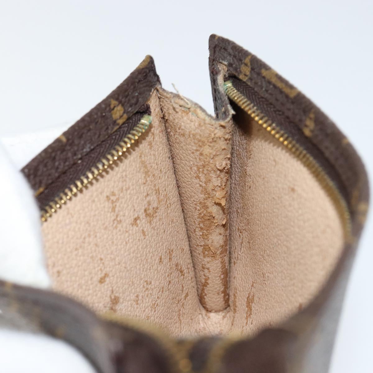 LOUIS VUITTON Monogram Bucket PM Accessory Pouch LV Auth 149208