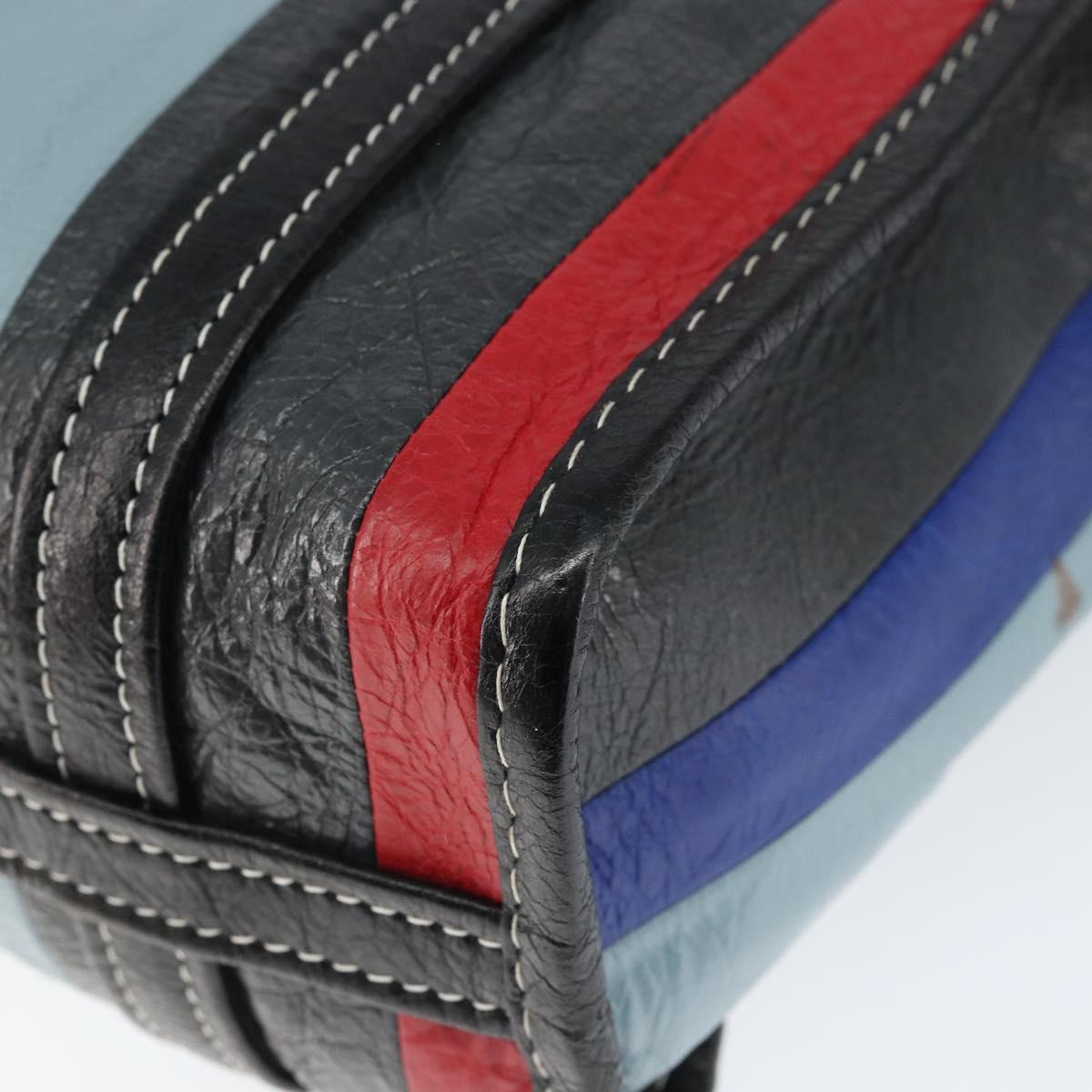 BALENCIAGA Bazaar Shopper XS Bag Leather 2way Multicolor 513989 Auth 149219