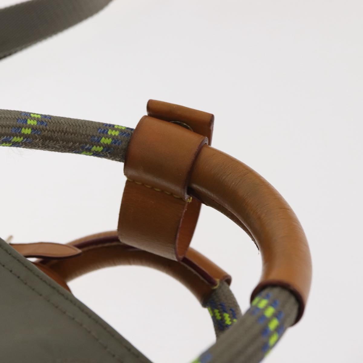 LOUIS VUITTON Monogram Titanium Keepall Bandouliere 50 Bag M43886 LV Auth 149235