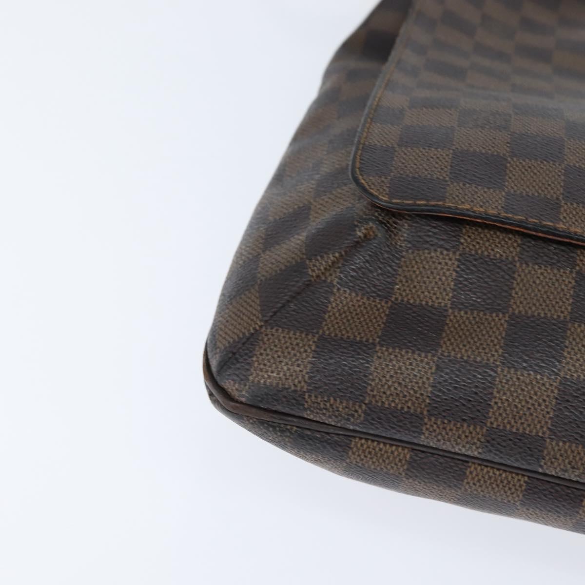 LOUIS VUITTON Damier Ebene Musette Salsa Long Shoulder Bag N51300 LV Auth 149276