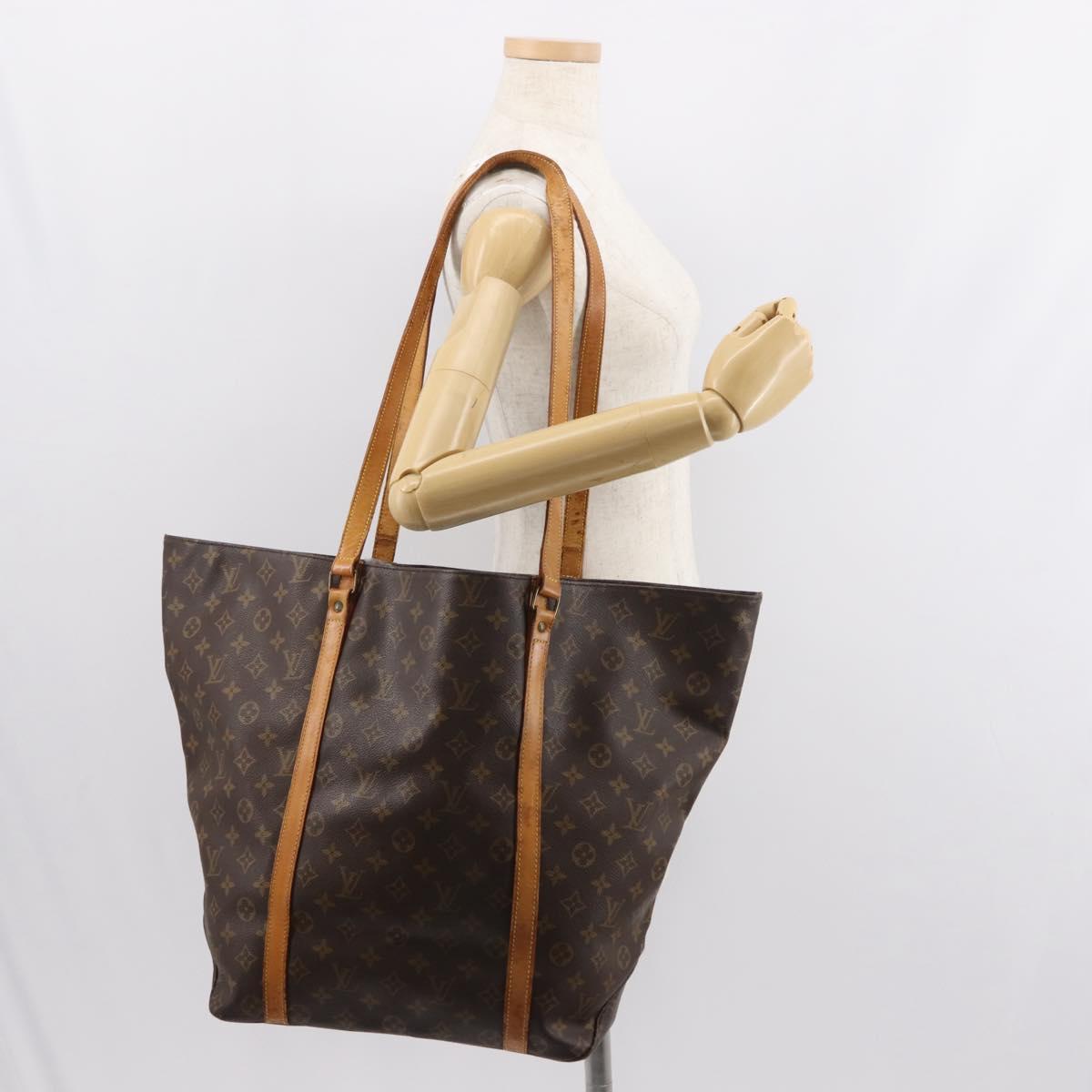 LOUIS VUITTON Monogram Sac Shopping GM Tote Bag M51110 LV Auth 149282