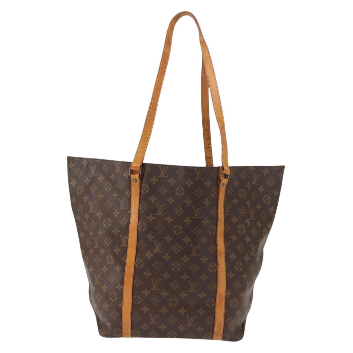 LOUIS VUITTON Monogram Sac Shopping GM Tote Bag M51110 LV Auth 149282