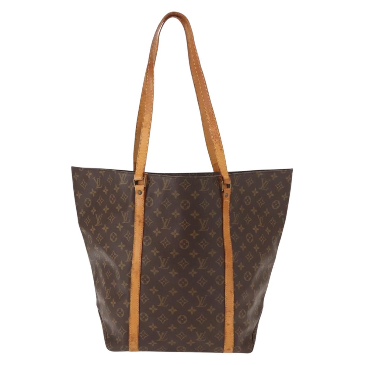 LOUIS VUITTON Monogram Sac Shopping GM Tote Bag M51110 LV Auth 149282