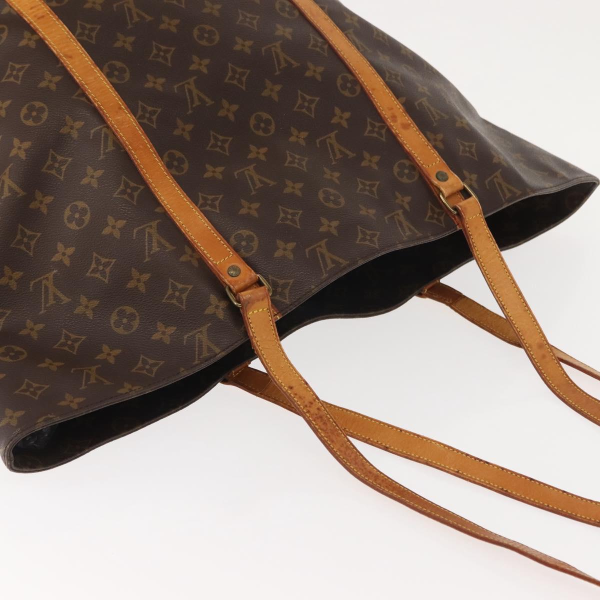 LOUIS VUITTON Monogram Sac Shopping GM Tote Bag M51110 LV Auth 149282
