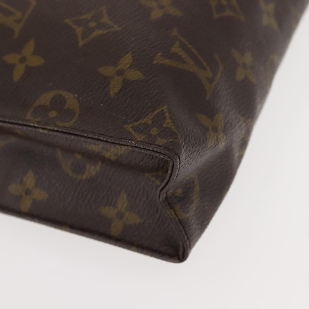 LOUIS VUITTON Monogram Poche Toilette 26 Pouch M47542 LV Auth 149284