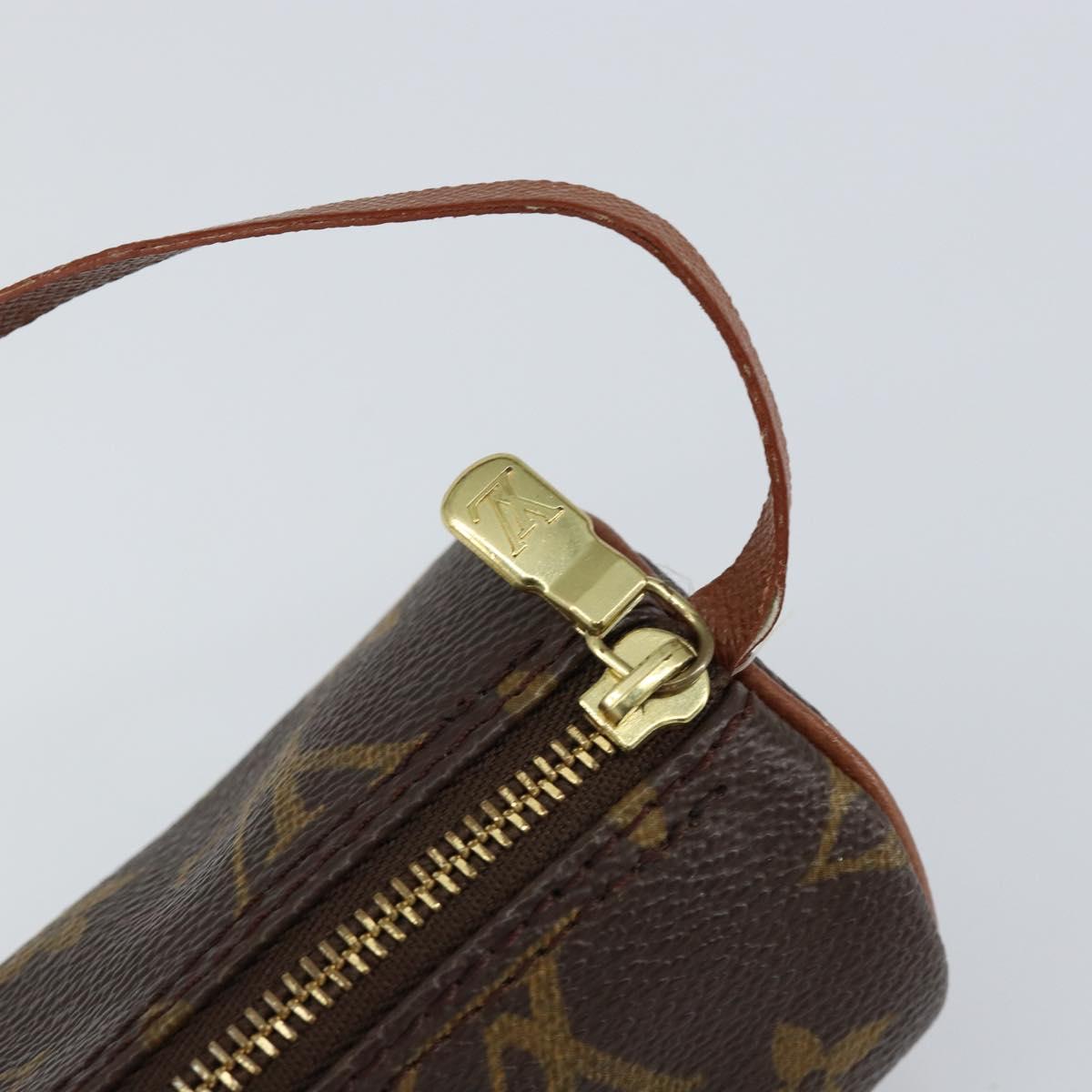LOUIS VUITTON Monogram Papillon Pouch LV Auth 149286