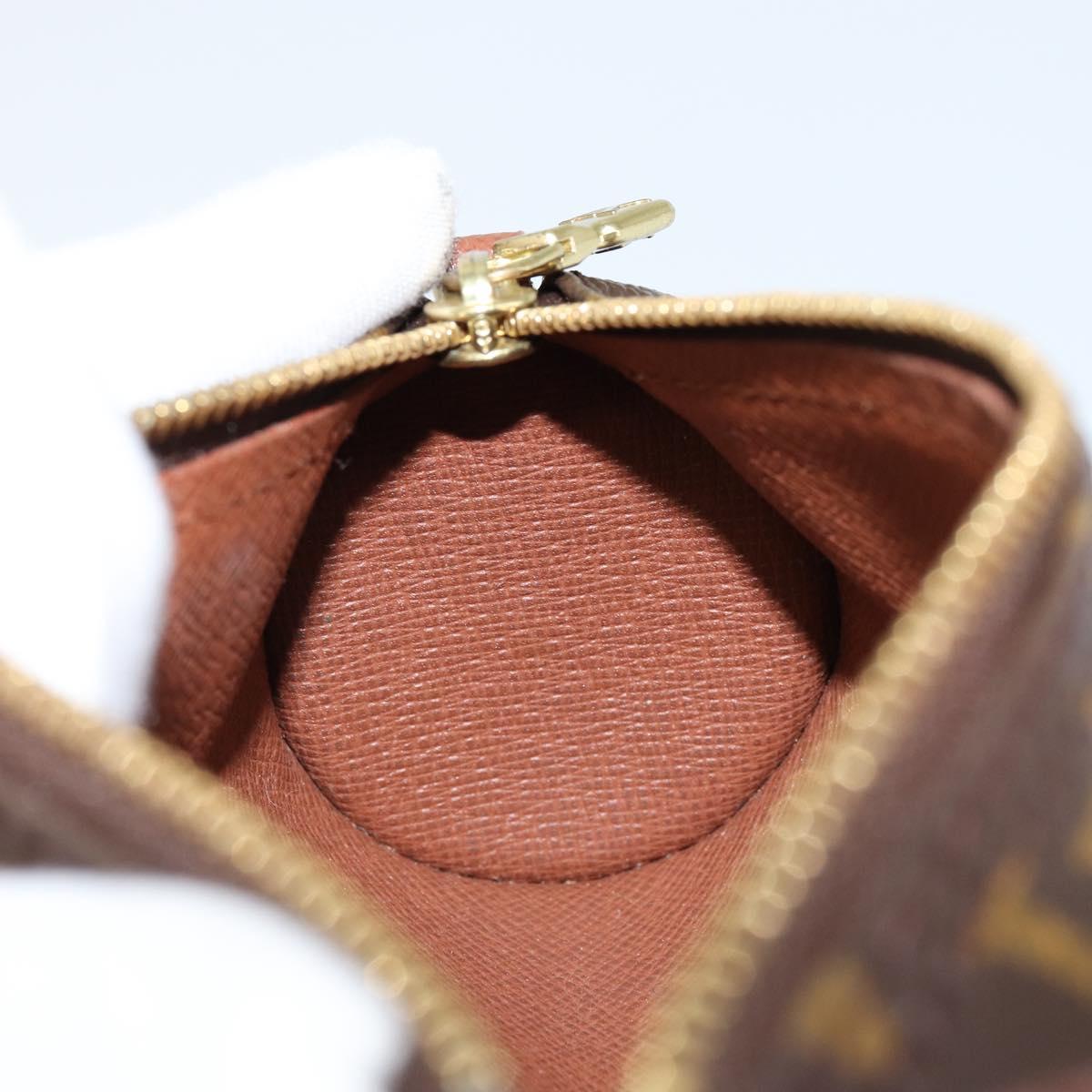 LOUIS VUITTON Monogram Papillon Pouch LV Auth 149286