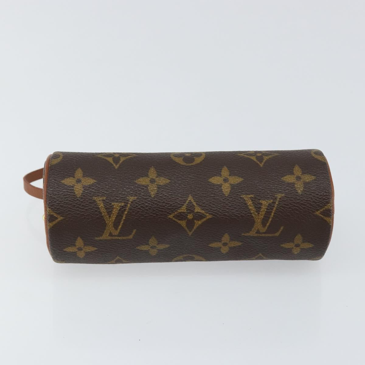 LOUIS VUITTON Monogram Papillon Pouch LV Auth 149286