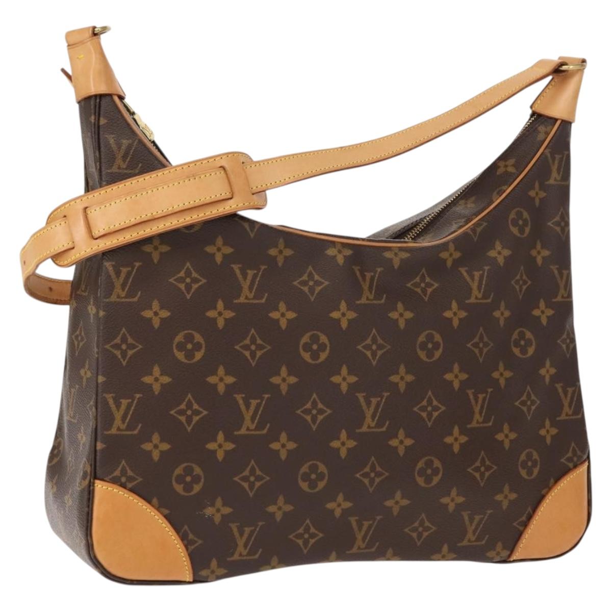 LOUIS VUITTON Monogram Boulogne 35 Shoulder Bag M51260 LV Auth 149302