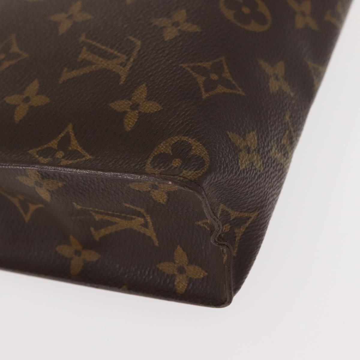 LOUIS VUITTON Monogram Poche Toilette 26 Pouch M47542 LV Auth 149305