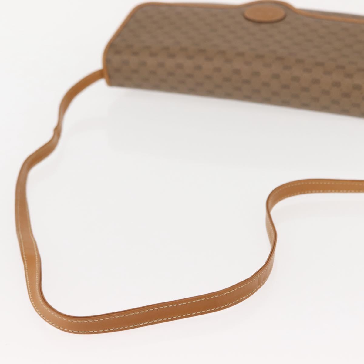 GUCCI Micro GG Supreme Shoulder Bag PVC Beige Gold 004 106 0146 Auth 149323