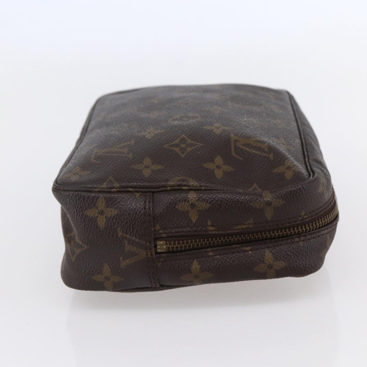 LOUIS VUITTON Monogram Trousse Toilette 23 Clutch Bag M47524 LV Auth 149328