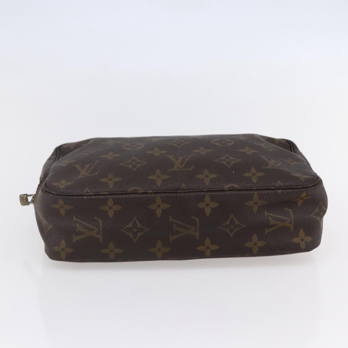 LOUIS VUITTON Monogram Trousse Toilette 23 Clutch Bag M47524 LV Auth 149328