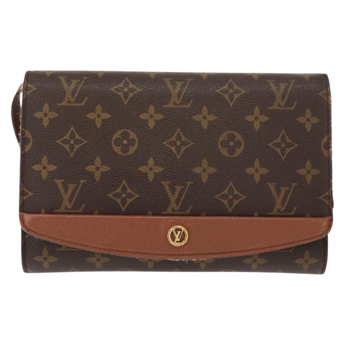 LOUIS VUITTON Monogram Bordeaux 24 Shoulder Bag M51798 LV Auth 149342