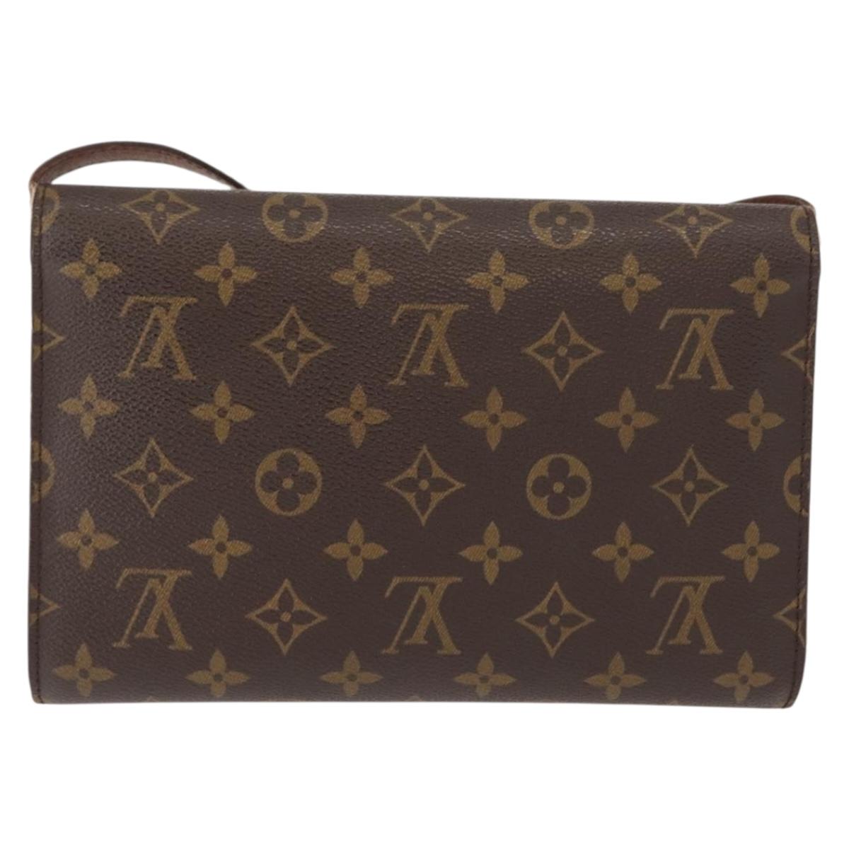 LOUIS VUITTON Monogram Bordeaux 24 Shoulder Bag M51798 LV Auth 149342