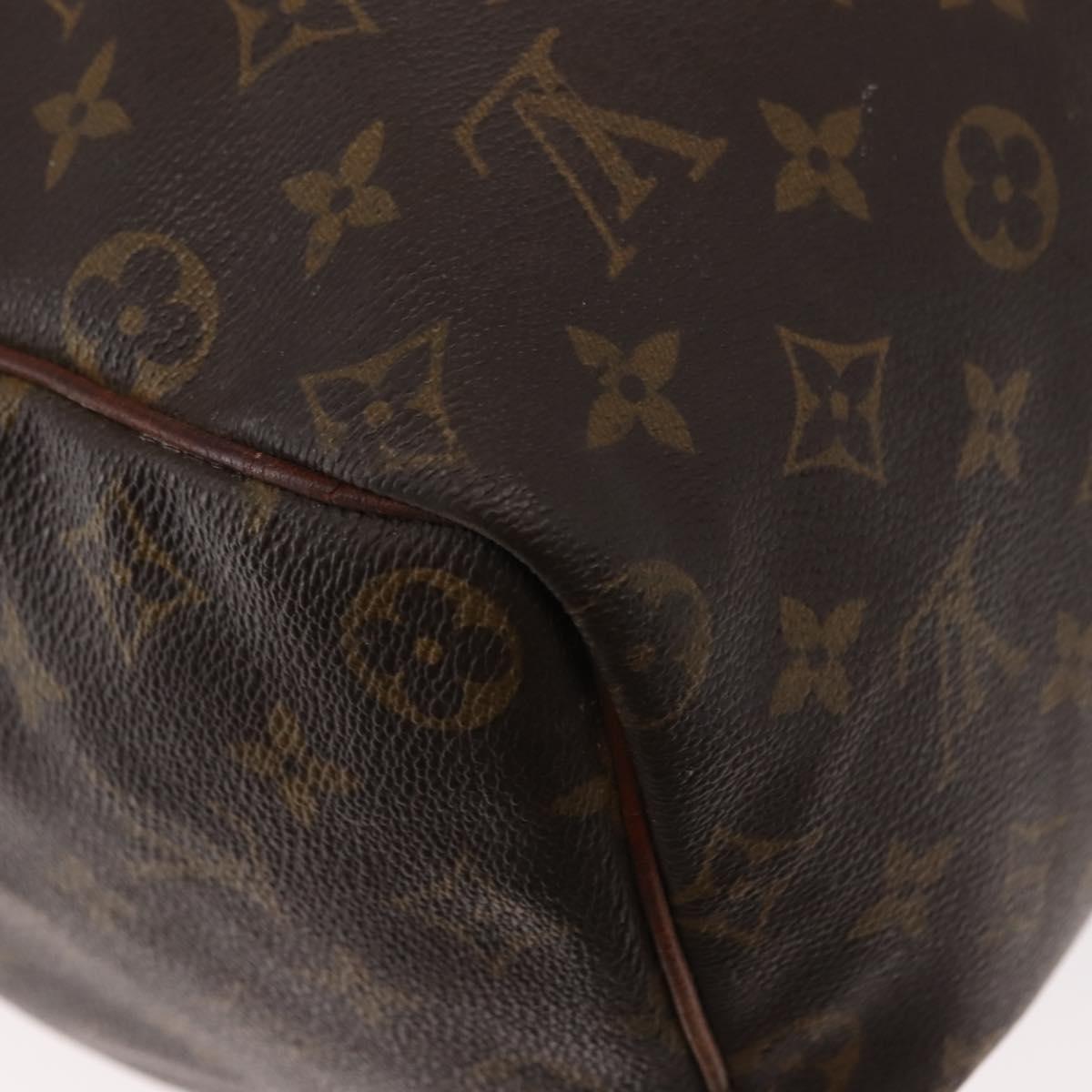 LOUIS VUITTON Monogram Speedy 40 Hand Bag M41522 LV Auth 149343