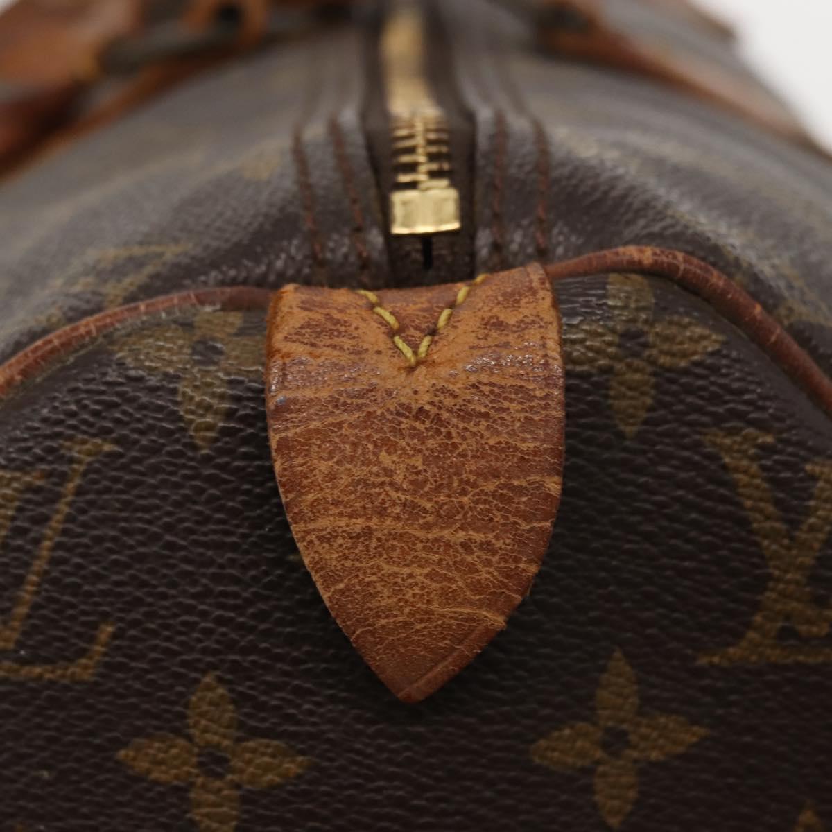 LOUIS VUITTON Monogram Speedy 40 Hand Bag M41522 LV Auth 149343