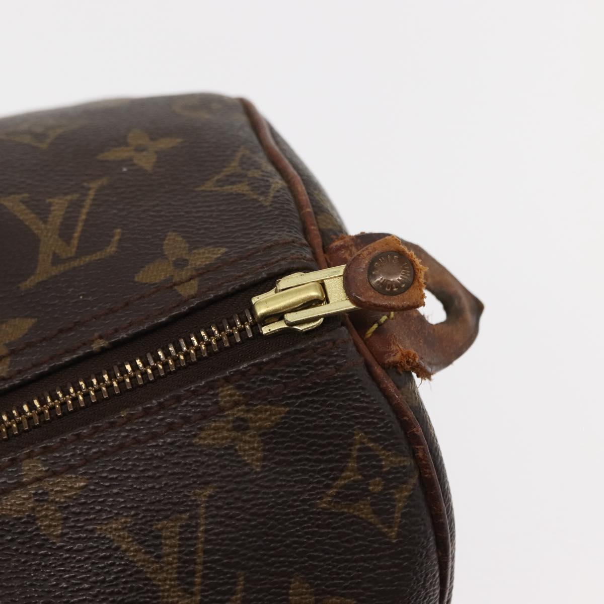 LOUIS VUITTON Monogram Speedy 40 Hand Bag M41522 LV Auth 149343